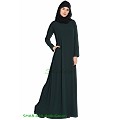 Shrug abaya- dark green Shrug abaya- dark green